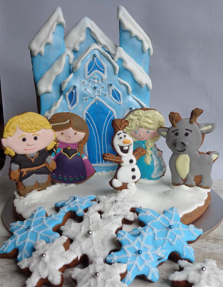 frozen sugar cookie castle